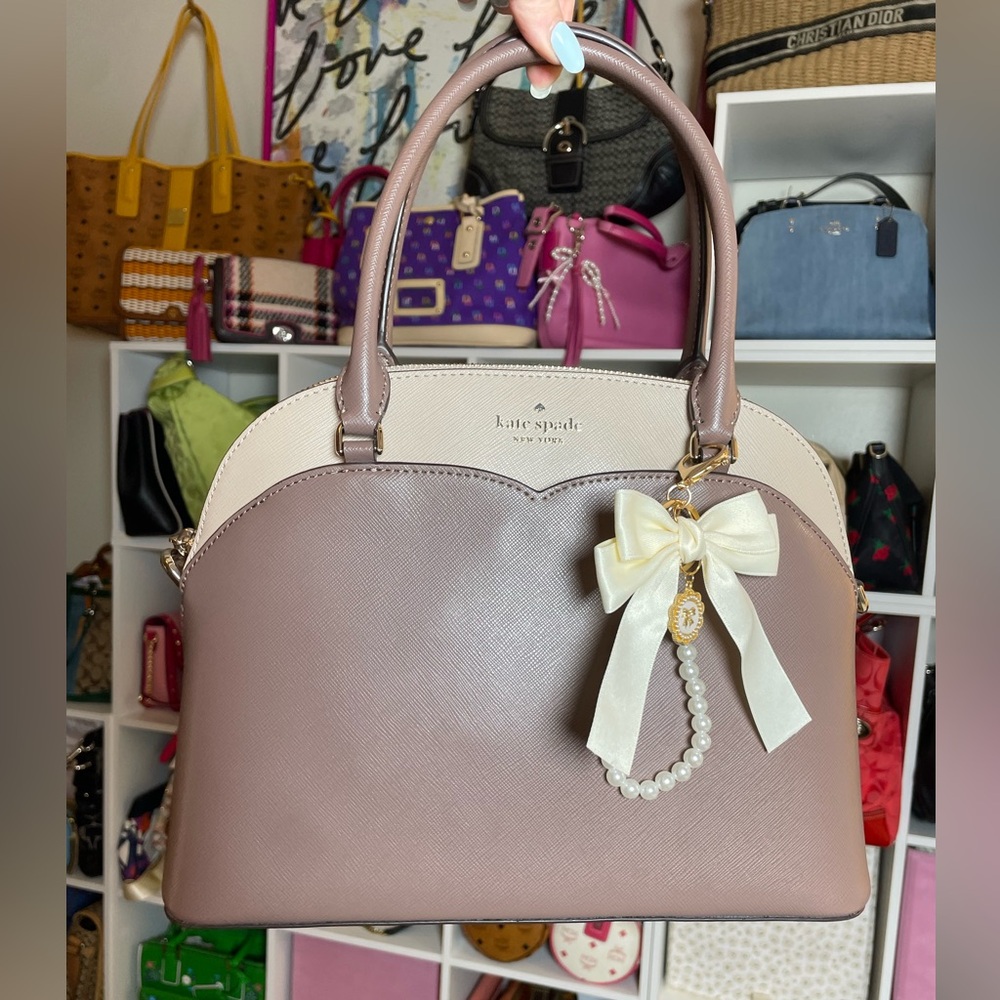 Kate Spade Payton Colorblock Medium Dome Satchel NWOT